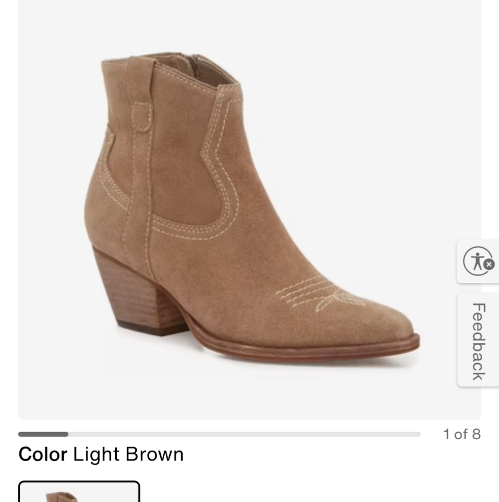Dolce Vita Silma Western Bootie